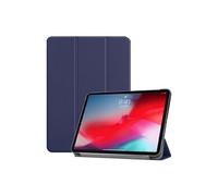 Etui nouvel Apple iPad Air 10,5 2019 Wifi - 4G/LTE Smartcover pliable bleu navy avec stand - Housse coque de protection New iPad Air 3 2019 10.5 pouces - Accessoires tablette pochette XEPTIO : Excepti