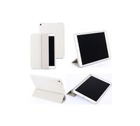Housse Tablette XEPTIO Etui nouvel Apple iPad Pro 10.5 pouces Wifi - 4G/LTE 2017 / 2018 Smartcover pliable blanc Cuir Style avec stand - Housse coque de protection New IPad