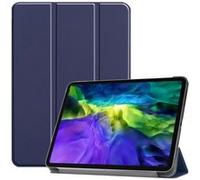 Etui nouvel Apple iPad Pro 11 2020 Wifi - 4G/LTE Smartcover pliable bleu navy avec stand - Housse coque de protection New iPad PRO 11 pouces 2020 - Accessoires tablette pochette XEPTIO : Exceptional S