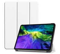 Etui Nouvel Apple Ipad Pro 12,9 M1 2021 4g/Lte / 5g Smartcover Pliable Blanc Avec Stand - Housse Coque De Protection New Ipad Pro 5 12.9 Pouces 2021 - Accessoires Tablette Pochette Xeptio : Exceptiona