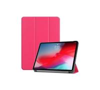Etui nouvel Apple iPad Pro 12.9 Wifi - 4G/LTE Smartcover pliable rose avec stand - Housse coque de protection New iPad Pro 12,9 2018 / 2019 - Accessoires tablette pochette XEPTIO : Exceptional Smart case ! Rose