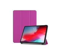 Etui nouvel Apple iPad Pro 12.9 Wifi - 4G/LTE Smartcover pliable violet avec stand - Housse coque de protection New iPad Pro 12,9 2018 / 2019 - Accessoires tablette pochette XEPTIO : Exceptional Smart