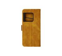 Etui OnePlus 10 Pro 5G Similicuir Porte-carte Double languette magnétique camel