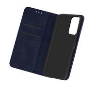 Étui Oppo A16 et A16s Folio Portefeuille Fonction Support Vidéo bleu nuit