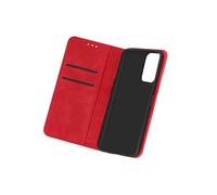 Étui Oppo A16 et A16s Folio Portefeuille Fonction Support Vidéo rouge