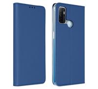 Étui Oppo A53 / A53s Housse Folio Porte-carte Fonction Support Bleu nuit