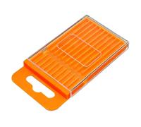 Étui organisateur de bits | Boîte à petites pièces extractible portable | Stockage d' - pour atelier, garage, projets de bricolage, outils, petites pièces, robinet tournant
