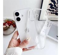 Étui Pare-Chocs Airbag Transparent De Luxe Antichoc Pour Iphone 16 15 14 17 Pro Max Air Plus 12 13 11 Couverture Ultra Mince Transparente En Acrylique.Jkjt.For Iphone 11