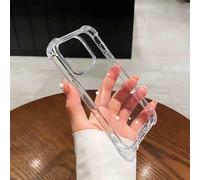 Étui Pare-Chocs Airbag Transparent De Luxe Antichoc Pour Iphone 16 15 14 17 Pro Max Air Plus 12 13 11 Couverture Ultra Mince Transparente En Acrylique.Daksjfs.For Iphone 11