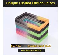 Étui pare-chocs en Silicone dégradé, manchons d'affichage, peau TPU pour PSA 35PT, dalle de carte classée, support de rangement pour jeux de sport Green-Blue