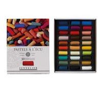 Sennelier Étui de pastels À l'écu – 30 demi-pastels – Assortis multicolore