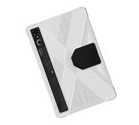 Étui PC TPUS résistant aux impacts pour 3 tablettes de jeu rouges Fonction support Bouton d'accès Portable Résistant aux Tablettes Couverture avec plusieurs supports inclinés
