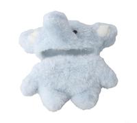 Étui Peluche Éléphant Mignon pour AirPods Pro 2/3/4 - Coque Silicone Antichoc Douce avec Fermeture Zippée - Housse de Transport Compacte 10x8cm(1/2)