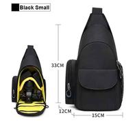 Étui Photo étanche de voyage,sac à dos pour appareil Photo Sony Alpha A6500 A6300 A6000 A9 A7C A74 A7S A7R Mark II III 2 3 A77II A77M2 - Type Black S