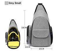 Étui Photo étanche de voyage,sac à dos pour appareil Photo Sony Alpha A6500 A6300 A6000 A9 A7C A74 A7S A7R Mark II III 2 3 A77II A77M2 - Type Grey S