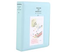 Étui photo pour album photo 3" 64 pochettes pour Fuji Min LOMO Sofort (Bleu clair givré)