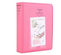 Étui photo pour album photo 3" 64 pochettes pour Fuji Min LOMO Sofort (Poudre de flamant rose)
