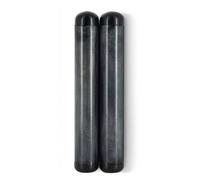 etui plastique et cuir 2 cigares peter charles tubos 60 gris