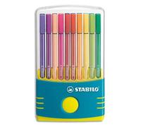 Etui plastique refermable 20 Feutres Stabilo "ColorParade"