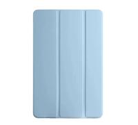 Étui Pliable à Trois Volets avec Support, Compatible avec la Tablette Samsung Galaxy Tab S11 11 Pouces SM-X730/X736B 2025. Coque arrière Souple en Silicone.(Sky Blue)