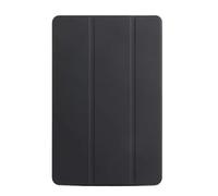 Étui Pliable à Trois Volets avec Support, Compatible avec la Tablette Samsung Galaxy Tab S11 11 Pouces SM-X730/X736B 2025. Coque arrière Souple en Silicone.(Black)