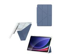 Étui Pliable en Acrylique HD Compatible avec la Tablette Samsung Galaxy Tab S11 Ultra 14,6 Pouces SM-X930/X936B 2025, avec Emplacement for Stylet et Protection Antichoc.(Purple)