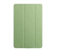 Étui Pliable en Cuir avec Support for Lenovo Xiaoxin Pad Pro GT 11,1 Pouces 2025 TB-710FU, Coque arrière en Silicone Souple(Matcha Green)