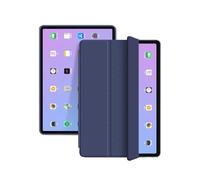 Étui Pliable en Cuir PU for Huawei MatePad 11.5S SLG-W50 SLG-W10 2025, Coque arrière en Silicone TPU Souple(Dank Blue)