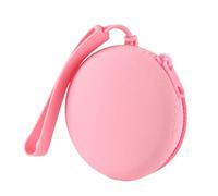 Étui pliable en silicone pour pièces de monnaie - Design lisse et portable - Pour clés, écouteurs, petits objets - Pochette de rangement en silicone, D, Beauté de masse