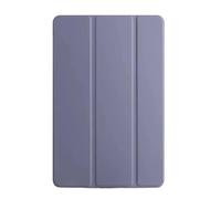Étui Pliable en Trois Parties for Tablette Samsung Galaxy Tab S11 11 Pouces SM-X730 X736 2025 avec Support intégré et Coque arrière en Silicone Souple.(Purple)