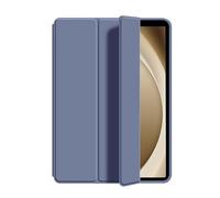 Étui Pliable en Trois Parties pour Samsung Tab A11+/A11 Plus 2025 SM-X230/X236 Tablette, avec Support magnétique et Fonction Veille/réveil Automatique.(Purple)