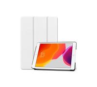 Etui Nouvel Apple Ipad 8ème Génération 10,2 2020 Wifi - 4g/Lte Smartcover Pliable Blanc Avec Stand - Housse Coque De Protection New Ipad 8 10.2 Pouces - Accessoires Tablette Pochette Xeptio : Exceptio