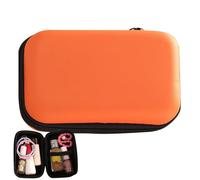 Étui pochette - Sac de voyage à coque rigide, étui électronique pour accessoires | Rangement d'équipement de voyage, étui en silicone, chargeur de disque dur pour carte SD USB, câble USB, accessoires