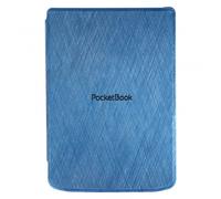 Étui PocketBook H-S-634-B-WW Bleu pour lecteur e-book 6" (15.2cm), Microfibre/PU, 112x8x164mm, compatible Verse/Verse Pro