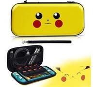 Etui Pokémon Pikachu pour Nintendo Switch Lite HAOBUY - Jaune Jaune G
