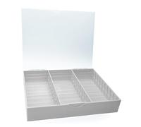 Étui portable en acrylique pour éviter la poussière et la saleté - Maintient la propreté - Convient pour les salons et l'utilisation