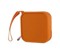 Étui portable en silicone robuste pour bijoux et pièces de monnaie, accessoire tendance et élégant pour le rangement des consommateurs à la mode, D