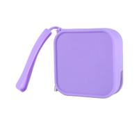 Étui portable en silicone robuste pour bijoux et pièces de monnaie, accessoire tendance et élégant pour le rangement des consommateurs à la mode, b