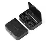 Étui portable noir de 105 g spécialement conçu pour le drone X1, format poche de 13,7 cm × 9,7 cm × 4 cm, en élégant matériau PU, avec des caractéristiques étanches, anti-poussière et antichoc