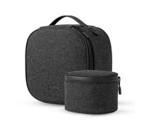 KIWI design P4 Ensemble d'Étuis de Transport Portables en Deux Parties Adapté avec Les Meta Quest 3S/Quest 3/Quest 2/Vision Pro et Les Manettes Touch, Non Adapté aux Sangles Elite/Halo ou à Batterie