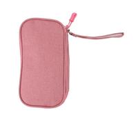 Étui portable pour perceuse à ongles, avec poches en maille, pour la maison, rose, Simple et facile