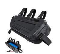 Étui porte-batterie pour vélo électrique, housse imperméable et résistante | Sac de rangement pour tube supérieur de vélo électrique pour passionnés étudiants en ville et tourisme