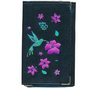 Étui porte carte grise - SYL'LA - papie - noir - cuir - 14x8,5 cm