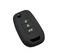Etui Porte-Clé Housse de Protection Porte Clef Voiture Clé Coque Portefeuille Chaîne Classique avec Anneau de Voiture et Boîte Cadeau pour Amis 3 Bouton Clé