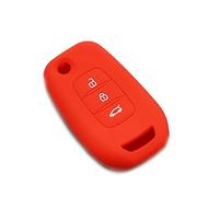 Etui Porte-Clé Housse de Protection Porte Clef Voiture Clé Coque Portefeuille Chaîne Classique avec Anneau de Voiture et Boîte Cadeau pour Amis 3 Bouton Clé