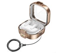 Étui porte-clés portable pour Galaxy Buds 4 Pro résistant aux chocs et | Matériau ABS rigide, résistant aux chutes, clip de verrouillage de sécurité, couverture intégrale, design résistant aux chocs