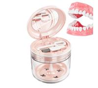 Étui porte-gouttière dentaire Boîte de rangement avec miroir et panier