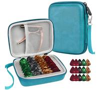 Étui Porte-médiator pour Guitare | Petit Porte-Pics,Organisateur de Sac pour kit d'accessoires pour Joueur de Guitare, médiato de Guitare de Couleur aléatoire
