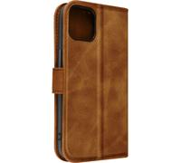 Étui porte-monnaie Soft Touch pour Apple iPhone 14 - Marron clair