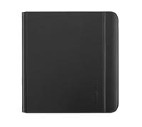 Étui Porte-Stylet pour Kobo Libra Colour | Noir| Technologie de Mise en Veille/réveil | Support intégré à 2 Positions | Cuir végan | Compatible avec la liseuse Kobo Libra Colour 7”